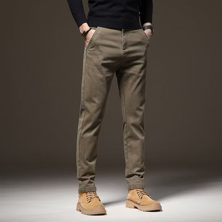 Emil Slim-Straight Trousers