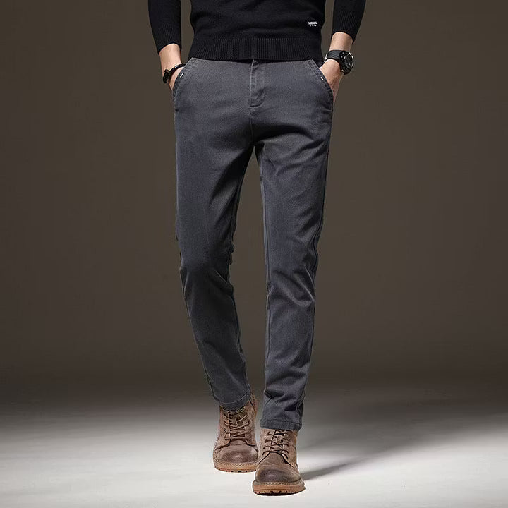 Emil Slim-Straight Trousers