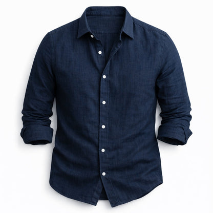 Matteo Essential Linen Shirt