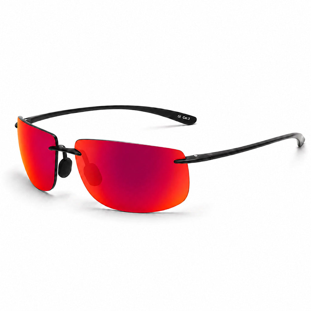 Miles | Rimless Polarised Sunglasses
