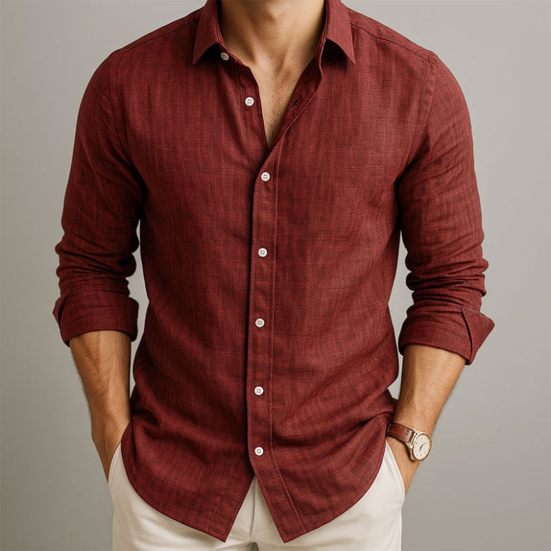 Matteo Essential Linen Shirt