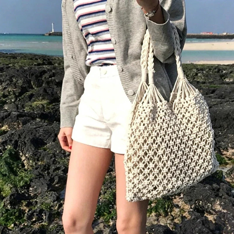 The Taormina Crochet Tote