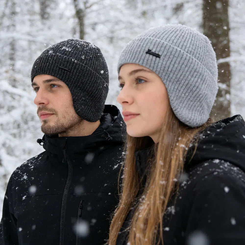 The Hollis Fleece-Lined Earflap Beanie