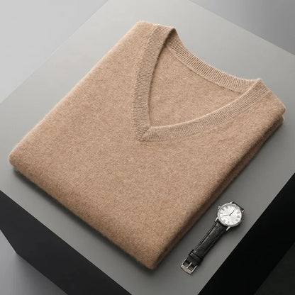ELLIS | Fine-Knit V-Neck Vest