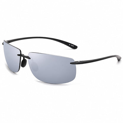 Miles | Rimless Polarised Sunglasses