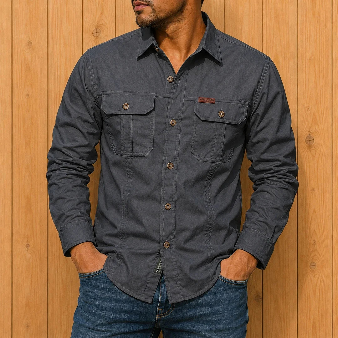 Utility Button-Up Shirt
