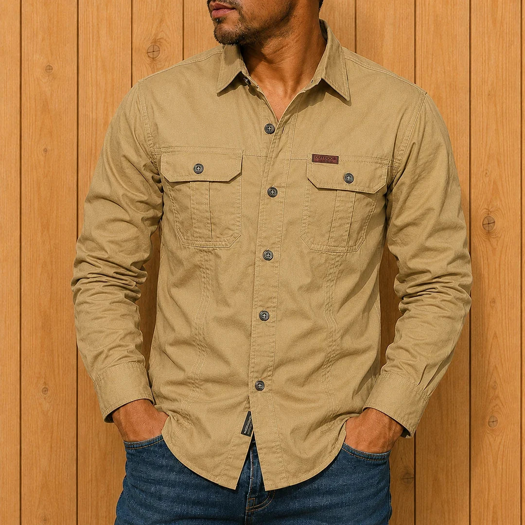 Utility Button-Up Shirt