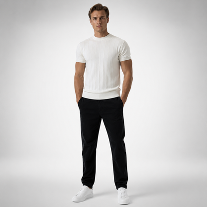 Marlow Ribbed Knit Tee