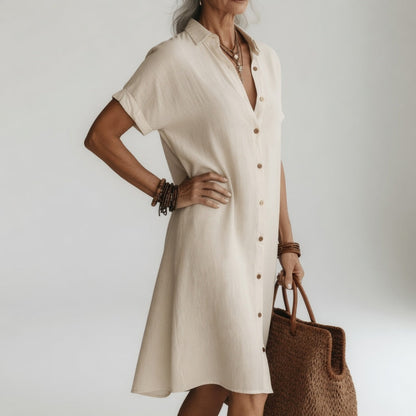 Willow | Women's Midi Shirt Dress