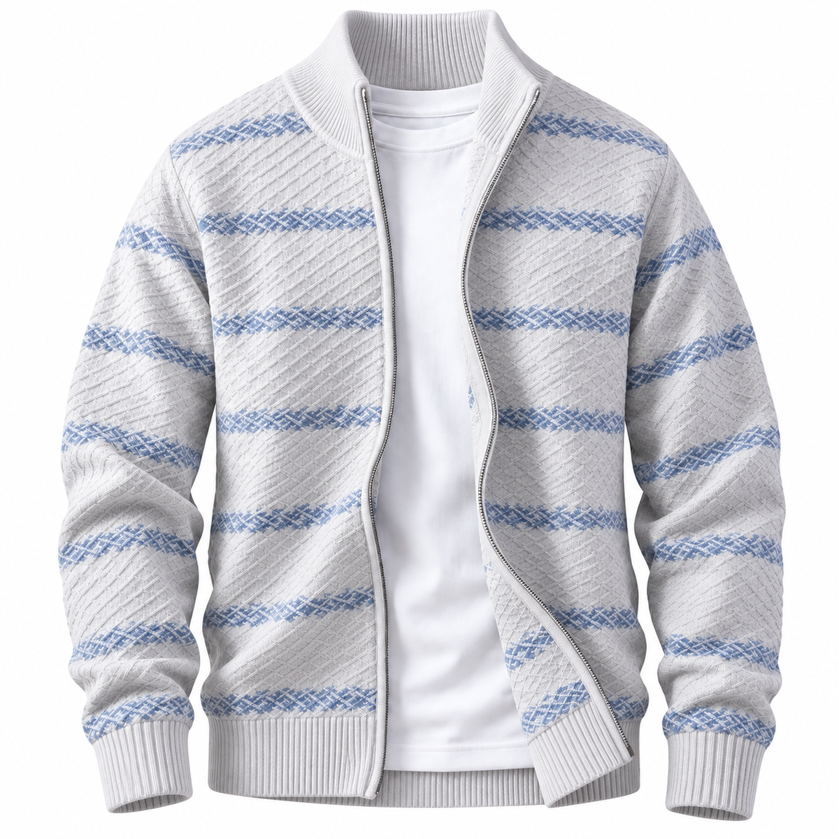 Wesley Zip Cardigan