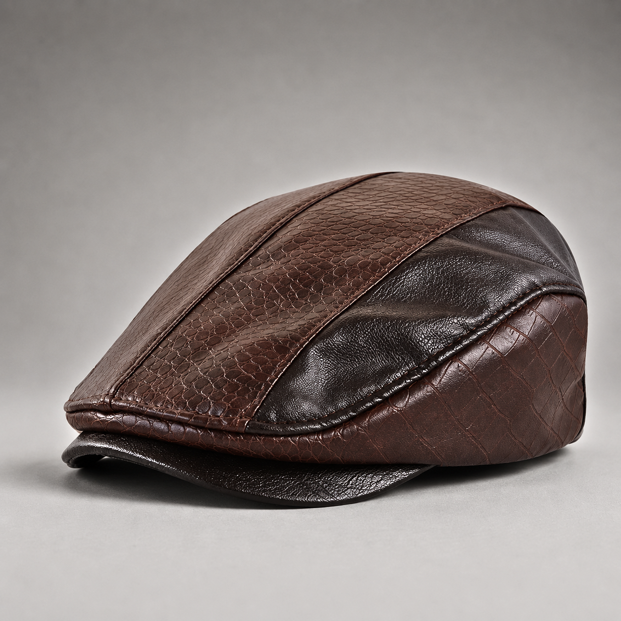 BAXTER | Panelled Flat Cap