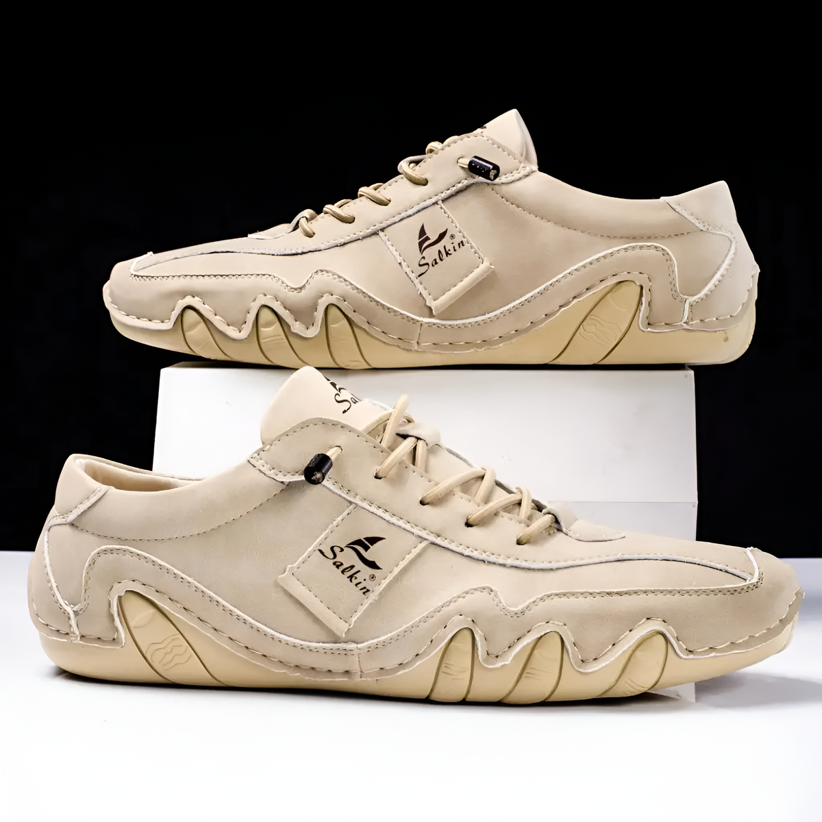 Halden Leather Trainer