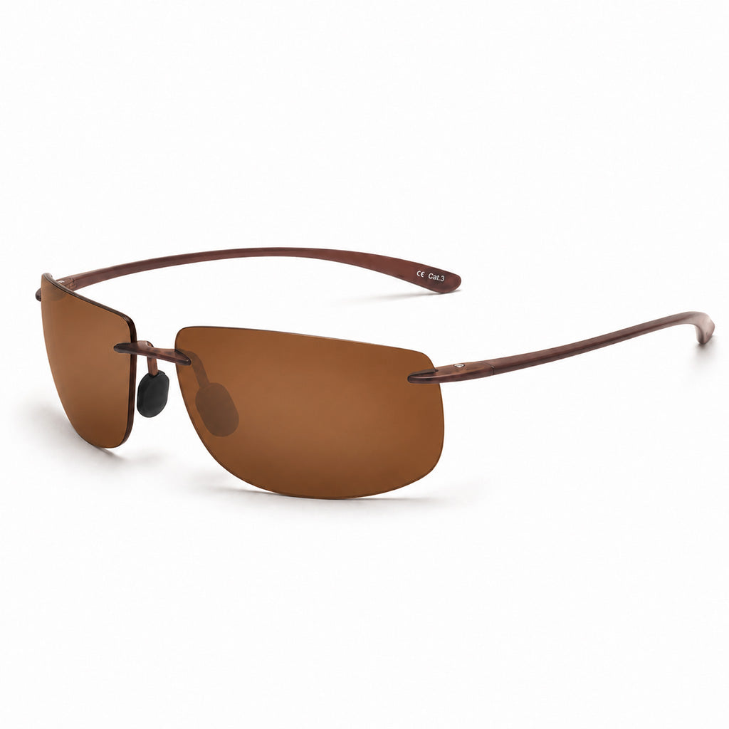 Miles | Rimless Polarised Sunglasses