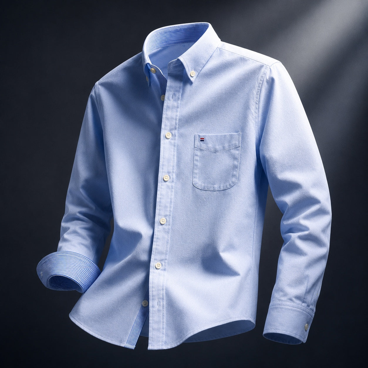 Oxford shirt detail
