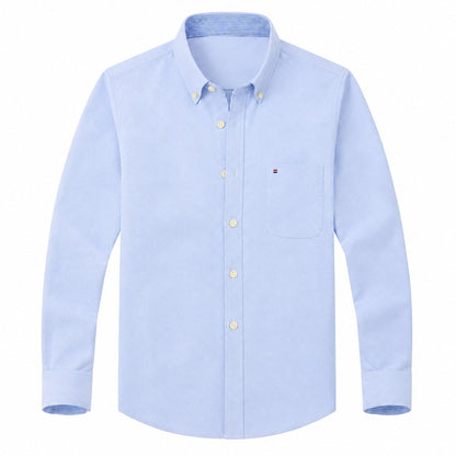 Men's Long-Sleeve Oxford Shirt