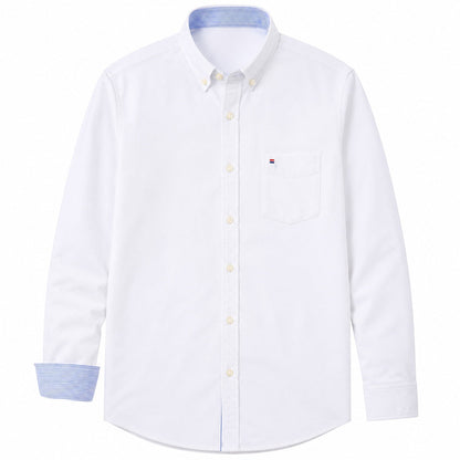 Men's Long-Sleeve Oxford Shirt