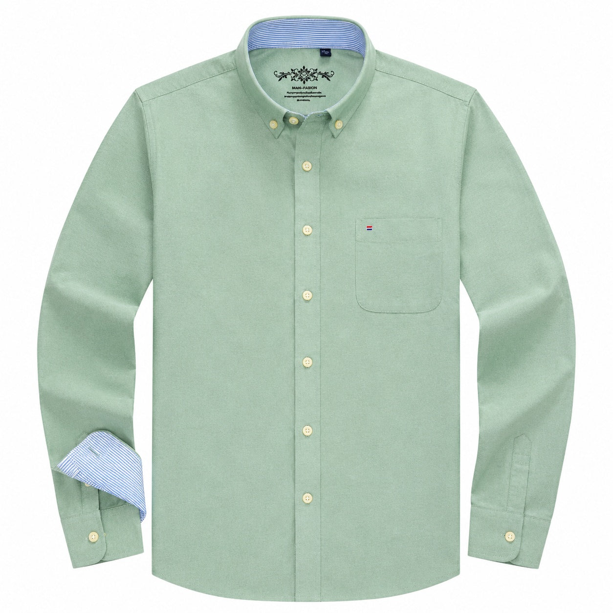 Men's Long-Sleeve Oxford Shirt