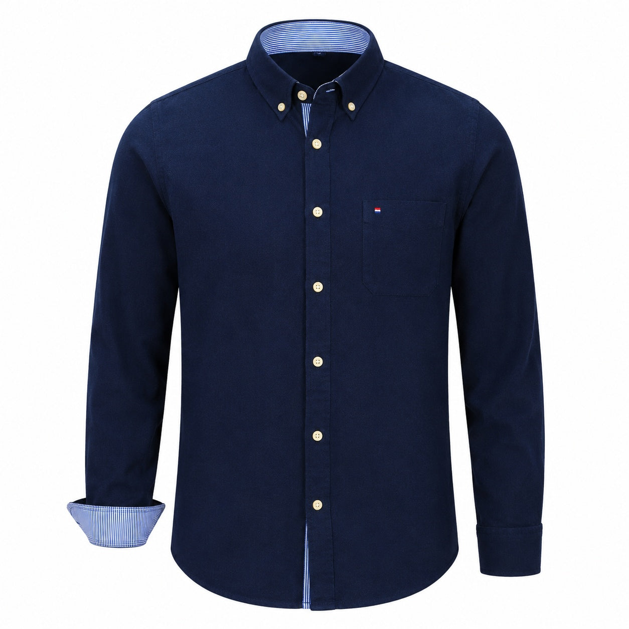 Men's Long-Sleeve Oxford Shirt