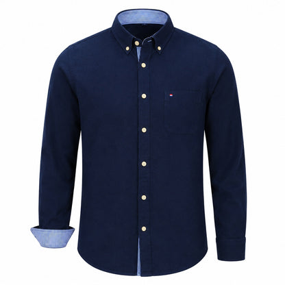 Men's Long-Sleeve Oxford Shirt