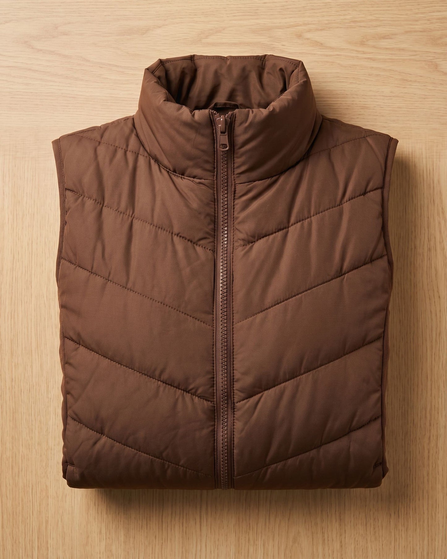 Heather | Chevron Quilted Gilet