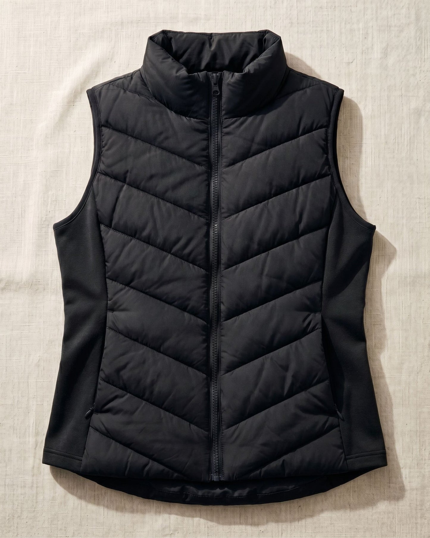 Heather | Chevron Quilted Gilet