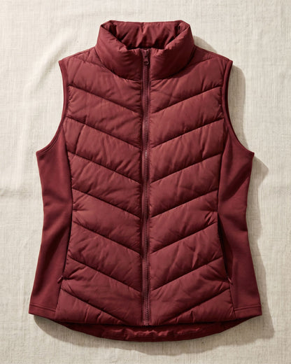 Heather | Chevron Quilted Gilet