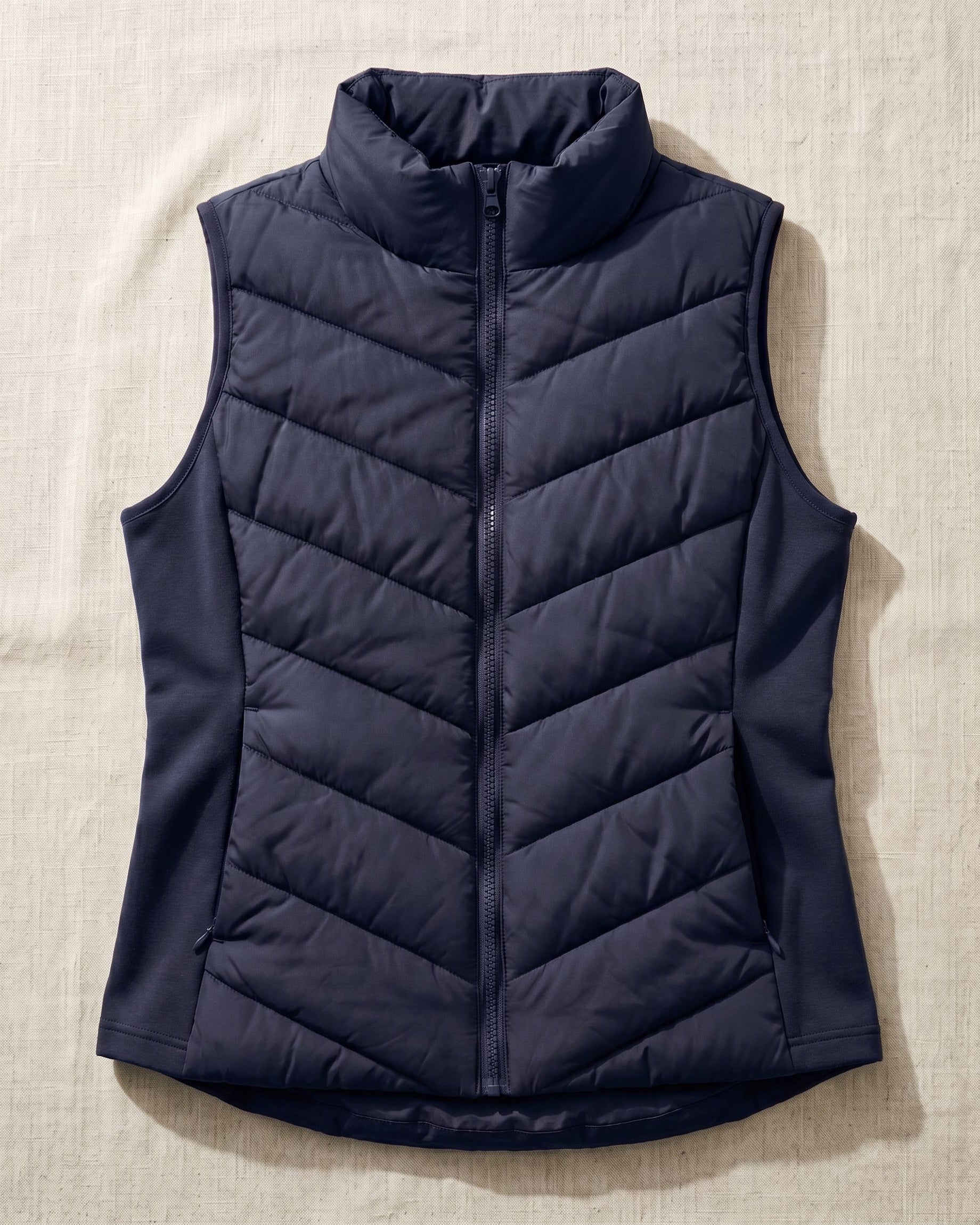 Heather | Chevron Quilted Gilet