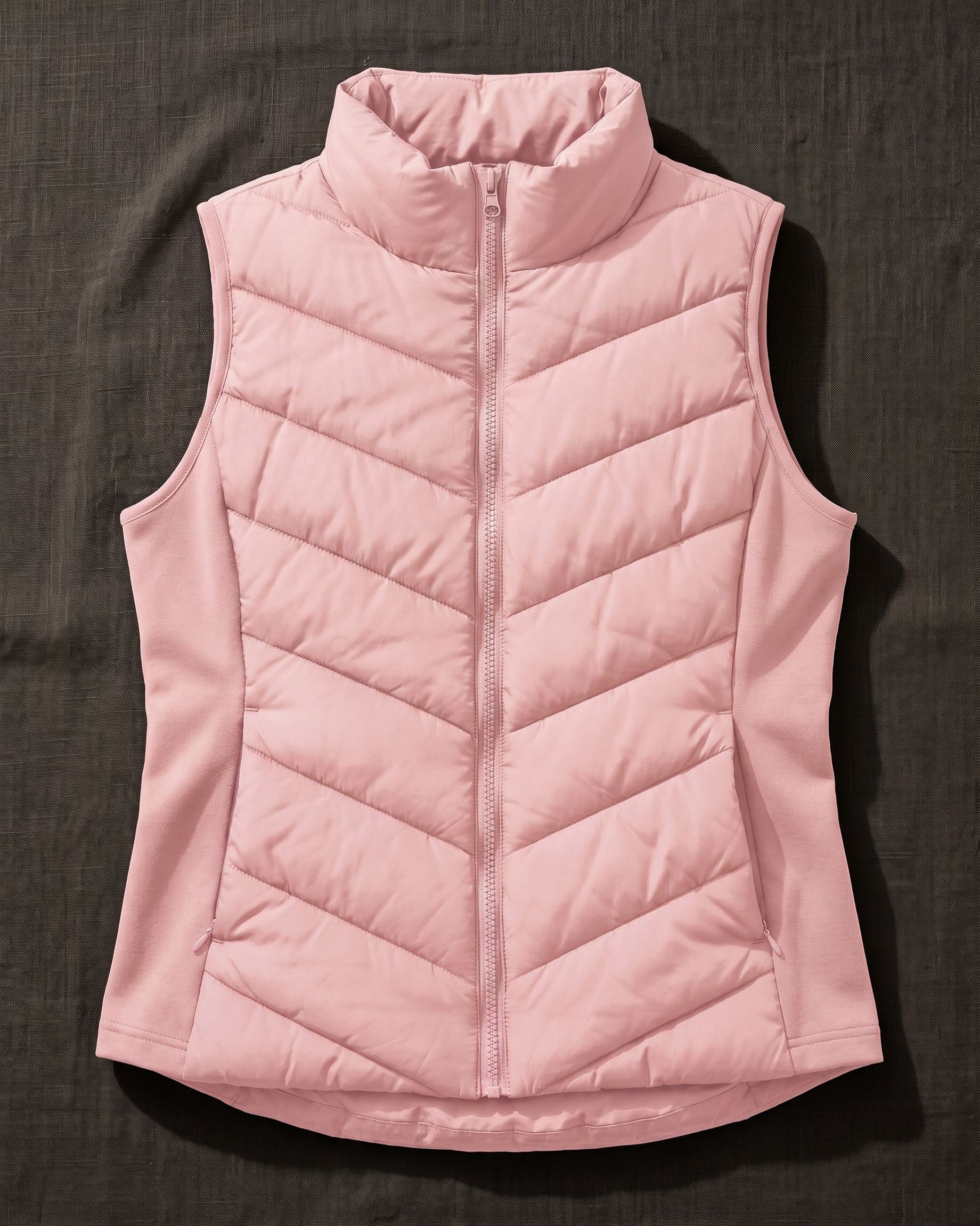 Heather | Chevron Quilted Gilet