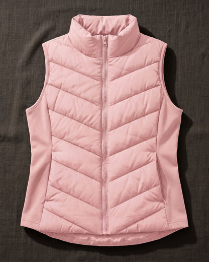 Heather | Chevron Quilted Gilet