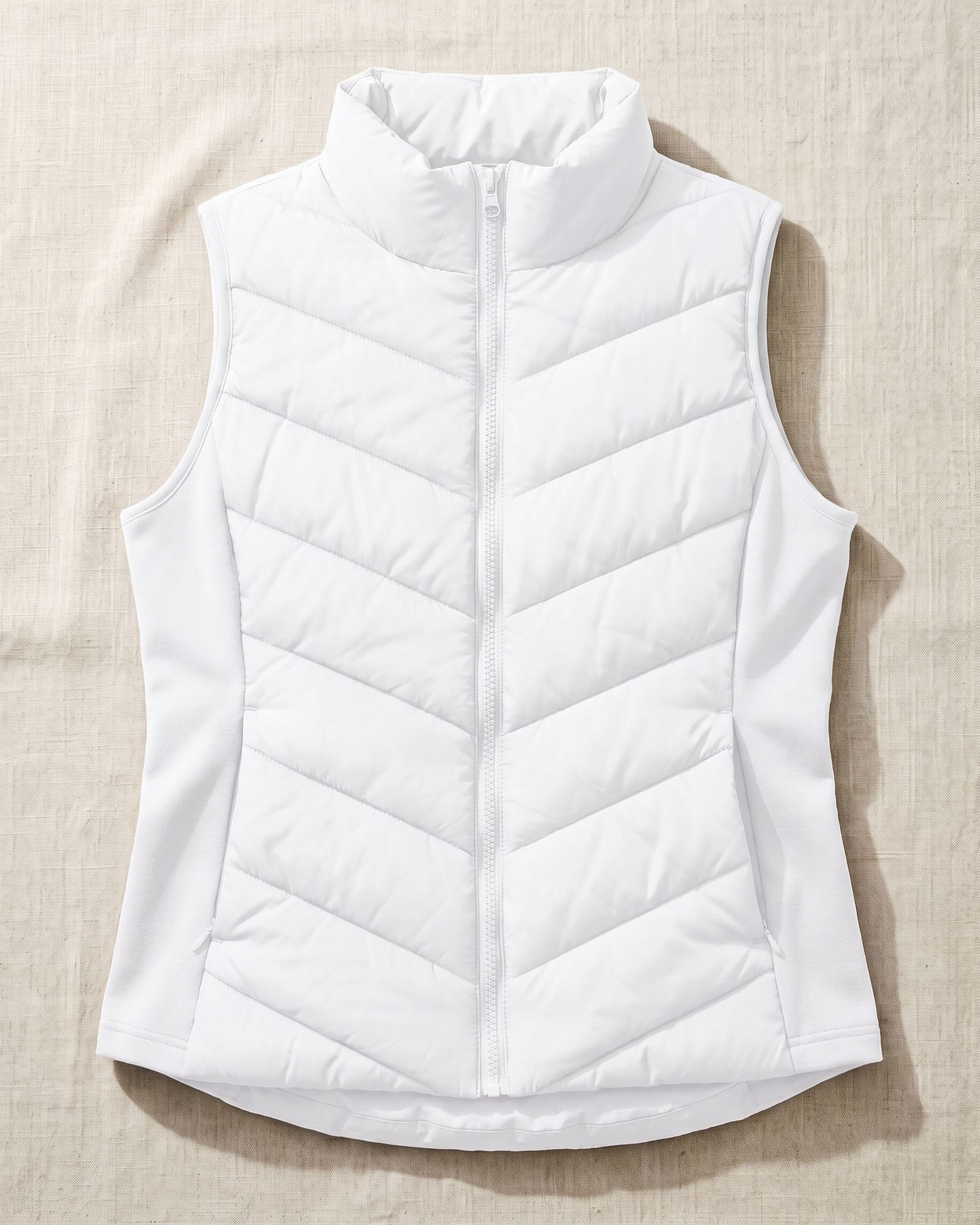Heather | Chevron Quilted Gilet