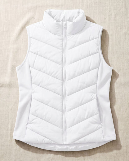 Heather | Chevron Quilted Gilet