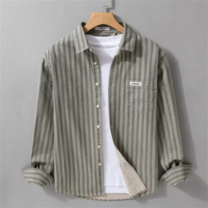 Arthur | Men's Striped Cotton Shirt