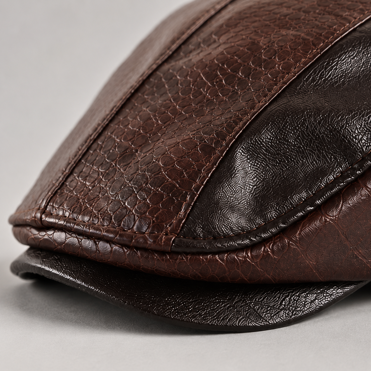 BAXTER | Panelled Flat Cap