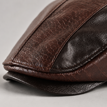 BAXTER | Panelled Flat Cap