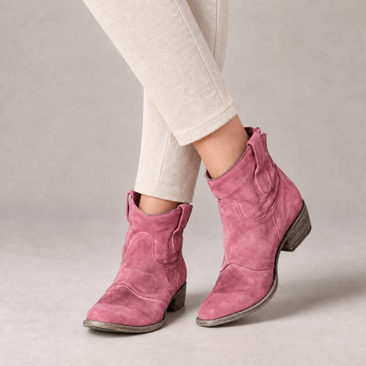 Annette Women's Soft Synthetic Shoes — Pink | Emory & Blanc