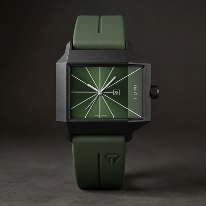 Otto | Square Minimalist Watch, 39mm