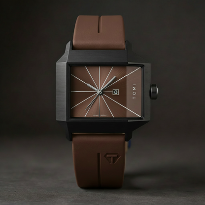 Otto | Square Minimalist Watch, 39mm