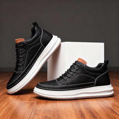 Zane Leather Trainers