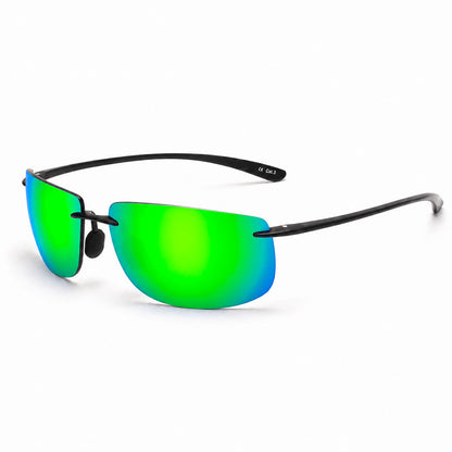 Miles | Rimless Polarised Sunglasses
