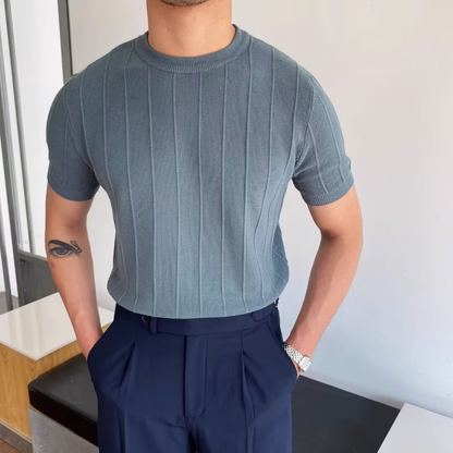 Marlow Ribbed Knit Tee