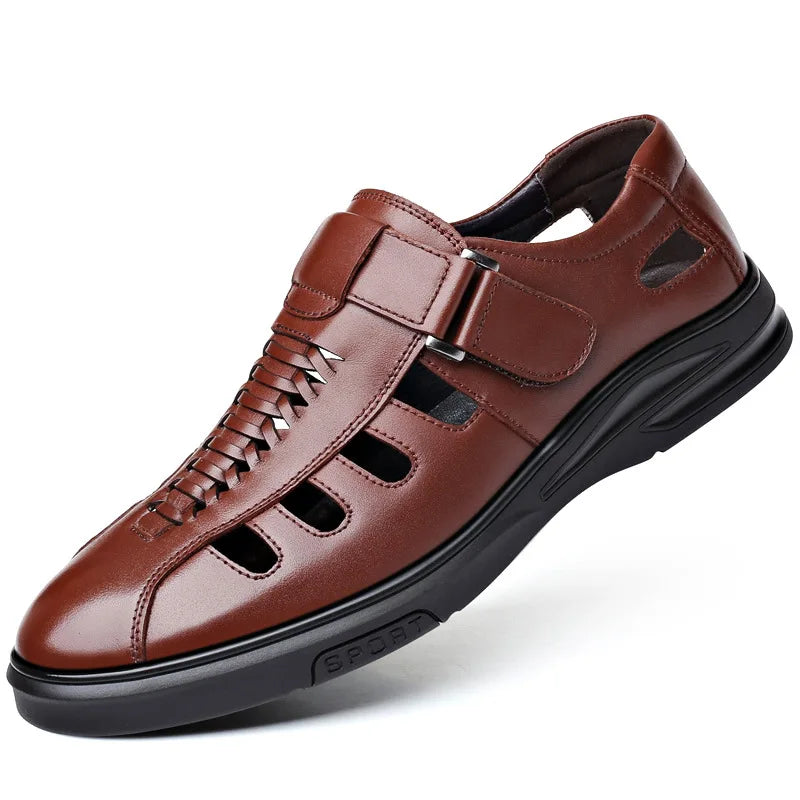 MYLOS Breathable Leather Sandal