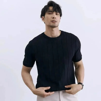 Marlow Ribbed Knit Tee