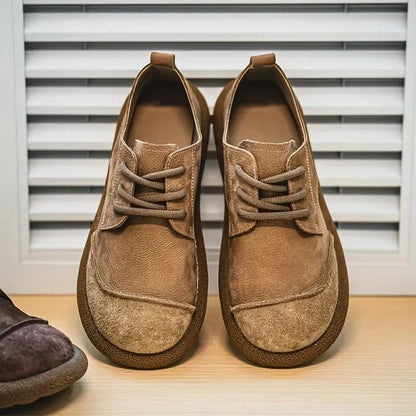André Ferran Léo Suede Oxfords
