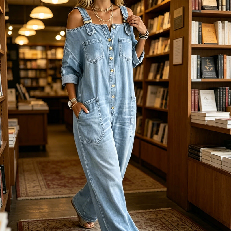 The Frankie Wide-Leg Dungarees