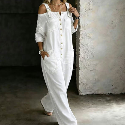 The Frankie Wide-Leg Dungarees