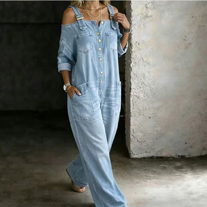 The Frankie Wide-Leg Dungarees