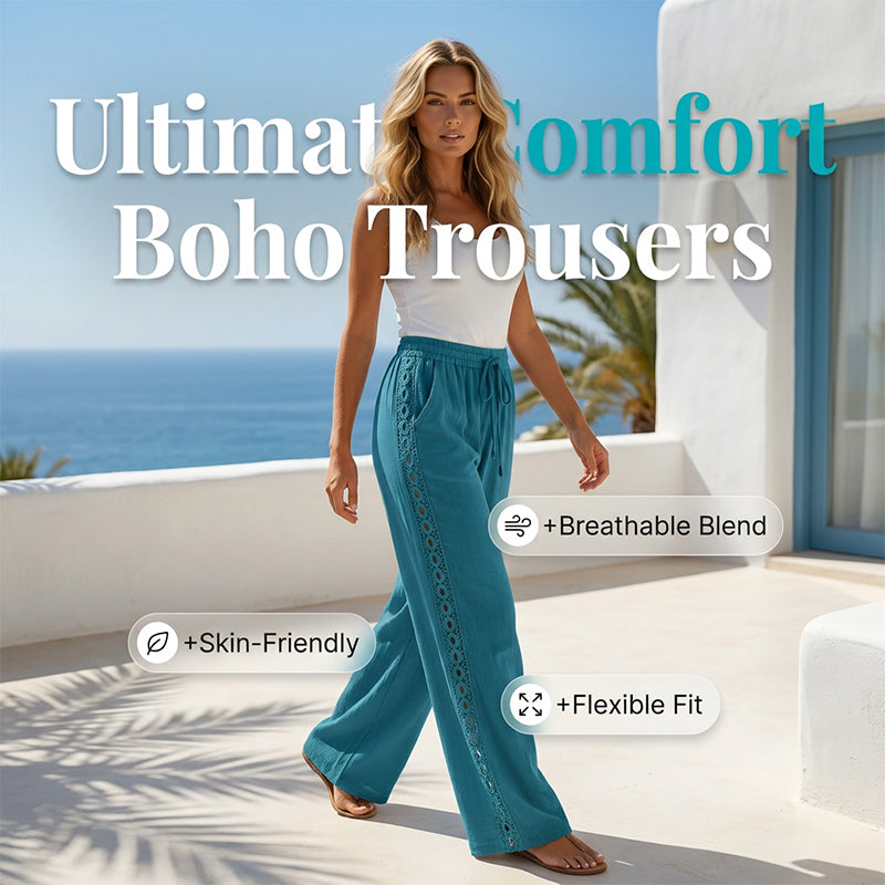 Elara Comfort Straight-Leg Trousers