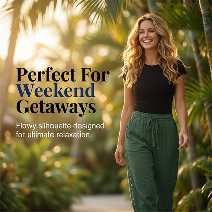 Elara Comfort Straight-Leg Trousers