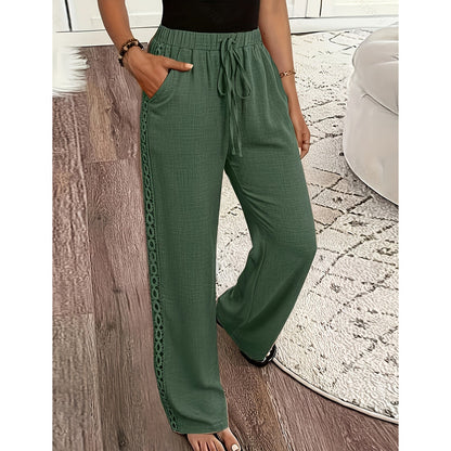 Elara Comfort Straight-Leg Trousers