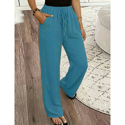 Elara Comfort Straight-Leg Trousers